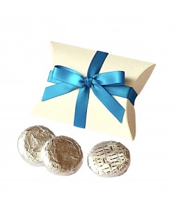 Turquoise Pillow Bow Favours