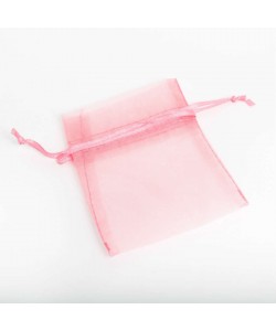 Organza Bag - Coral