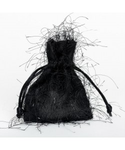 Fringed Pouch - Black