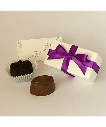 2 Choc Bow - Purple