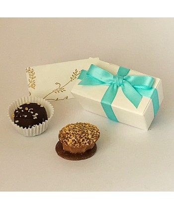 2 Choc Bow - Aqua