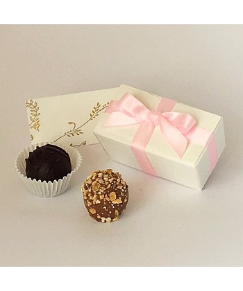 2  Choc Bow - Pink