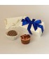 2  Choc Bow - Royal Blue