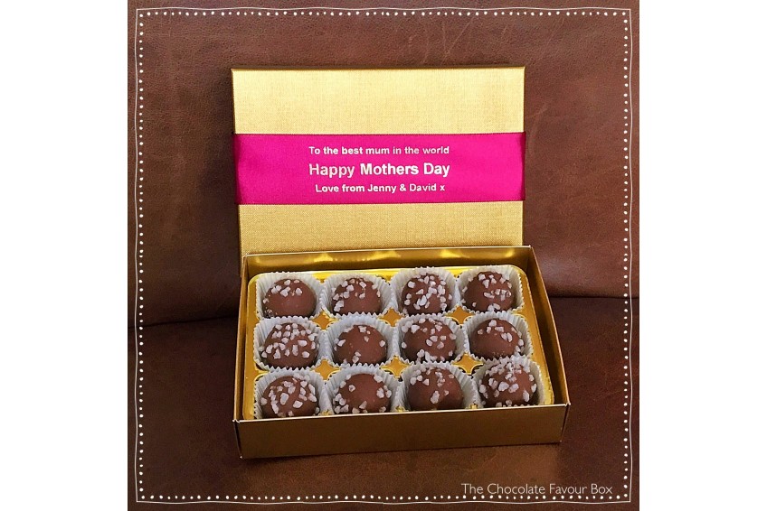 Mother's Day Milk Chocolate Prosecco Truffles